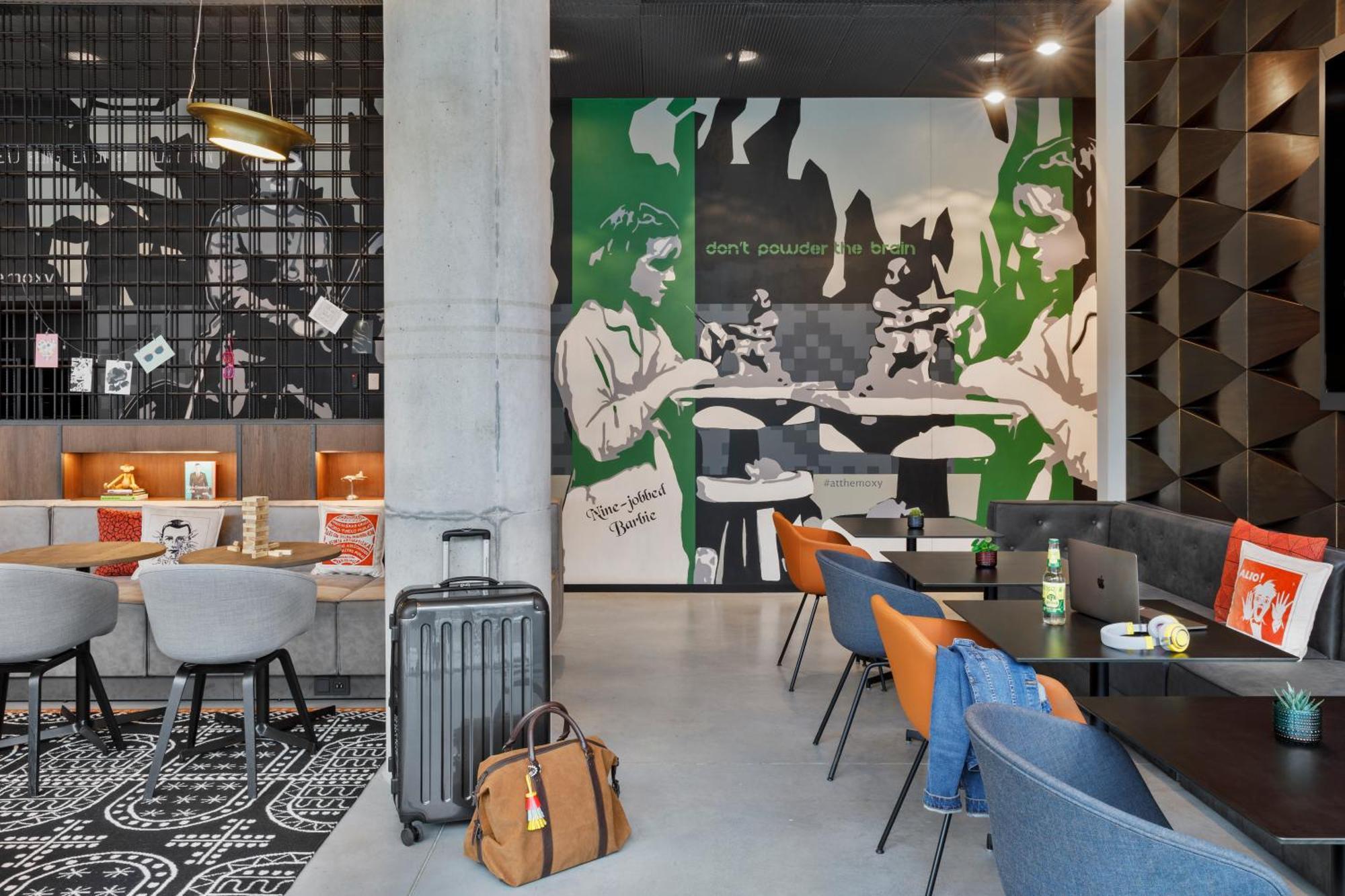 Moxy Kaunas Center Exterior foto